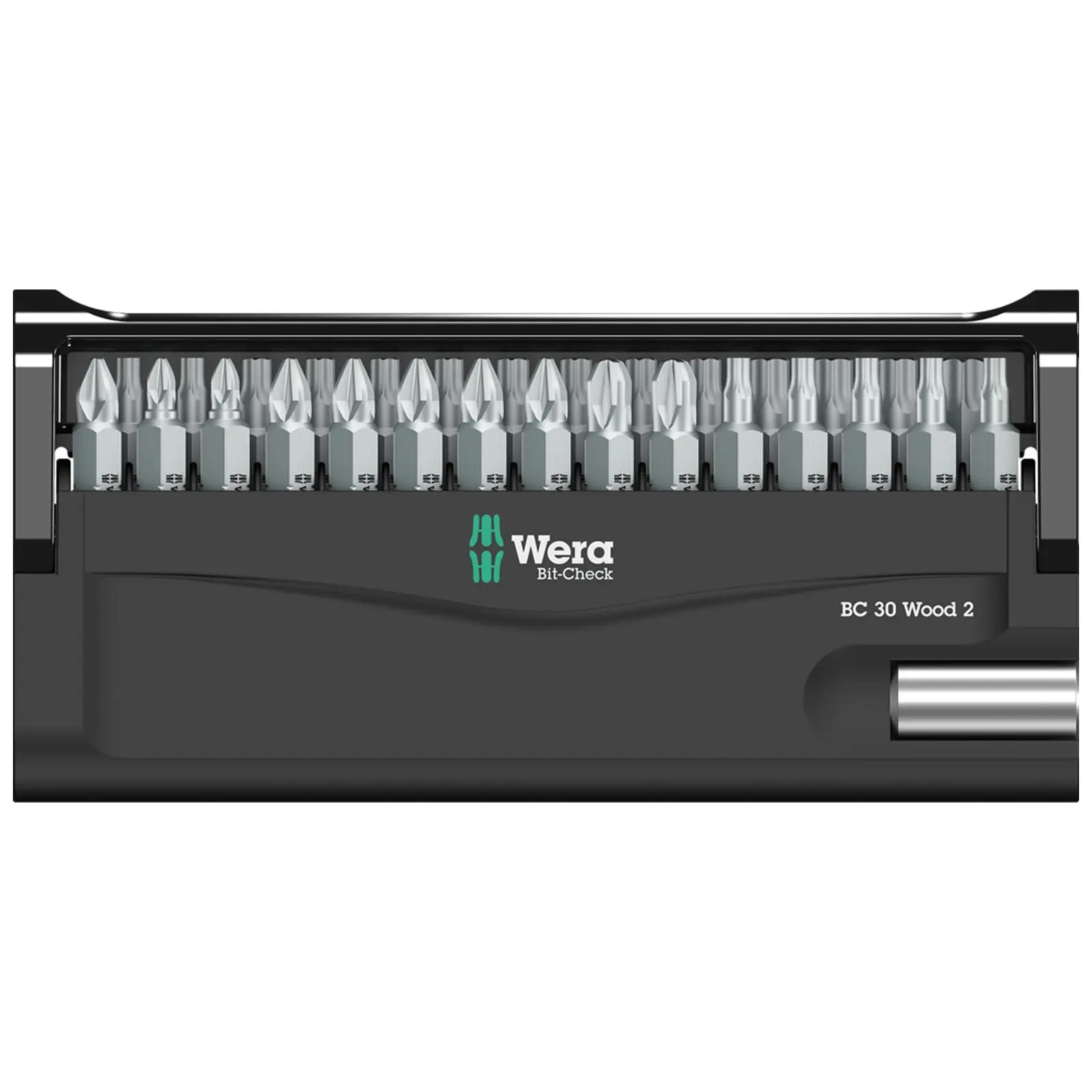 Wera Screwdriver Bit Set 30 Piece Bit Check 30 Wood 2 with Bit Holder - Image 2