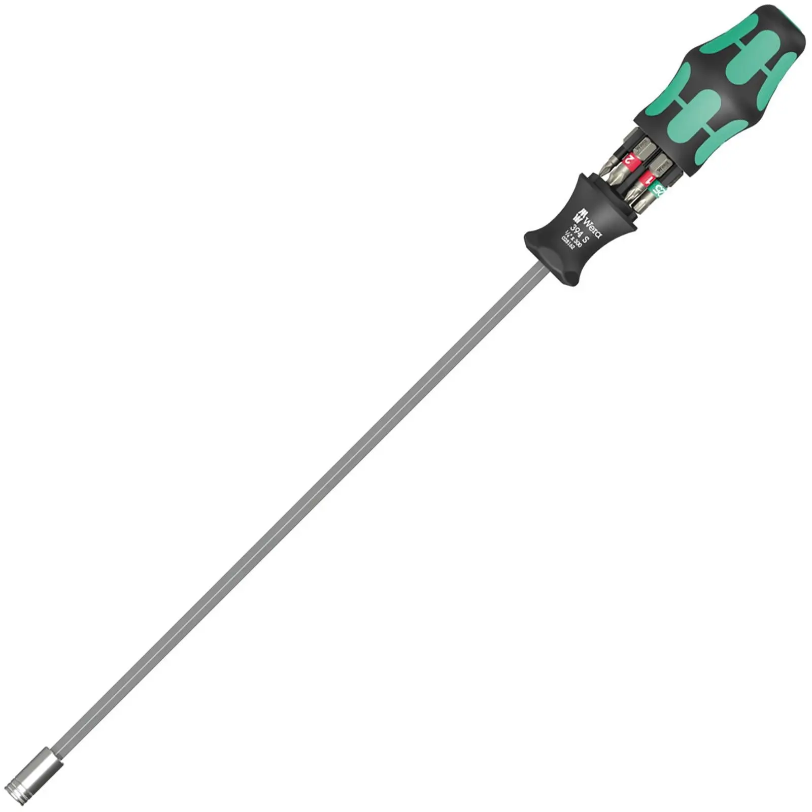 Wera Screwdriver Set 1/4" Hex 300mm Kraftform Kompakt KK 27 XL Universal 1 7 Pieces PH PZ TX - Image 3