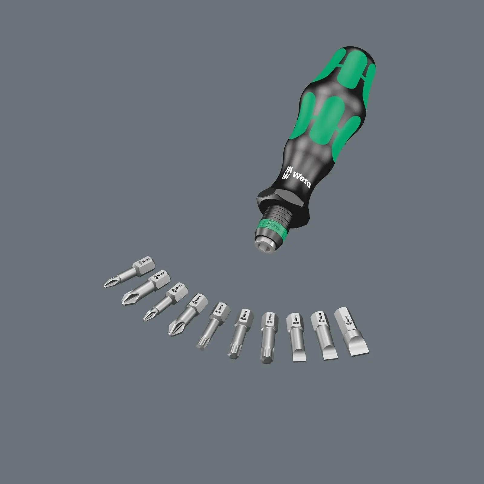 Wera Screwdriver Set 1/4" Hex Security Bits Kraftform Kompakt KK 71 Security 32 Pieces - Image 4