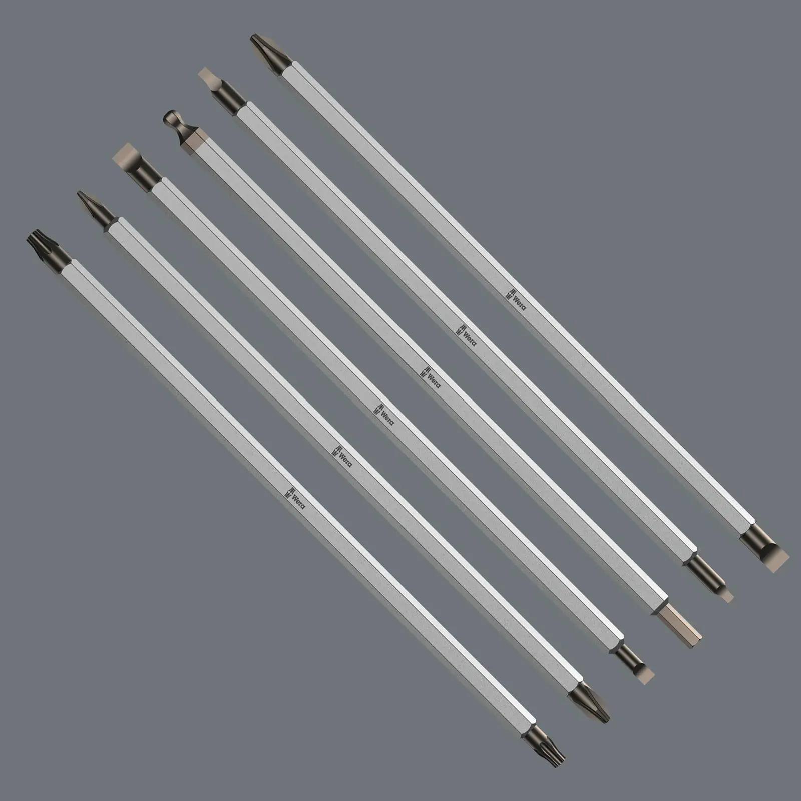 Wera Screwdriver Set 88/1 Vario Set 11 Piece Kraftform Kompakt Handle 175mm Combination Blades - Image 4