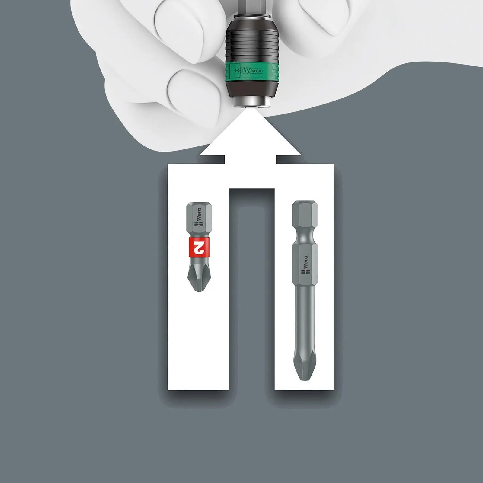 Wera Screwdriver Set T-Handle Kraftform Kompakt 400 17 Piece PZ PH TX SL Hex - Image 5