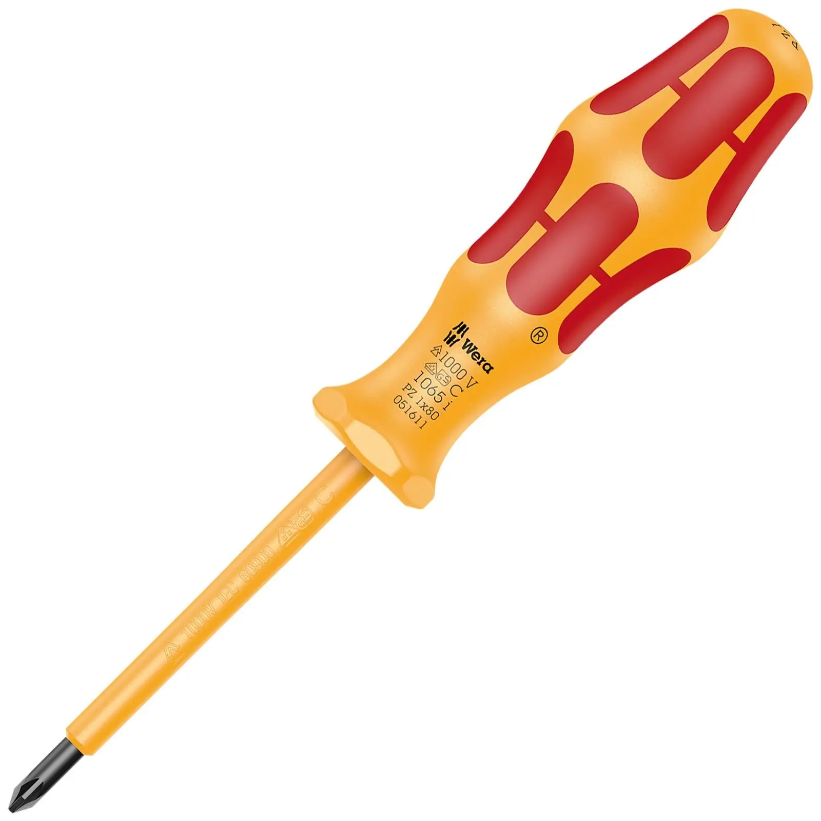Wera Screwdriver VDE Insulated 1000V Kraftform 1000 Series Slotted Phillips Pozi - Image 10