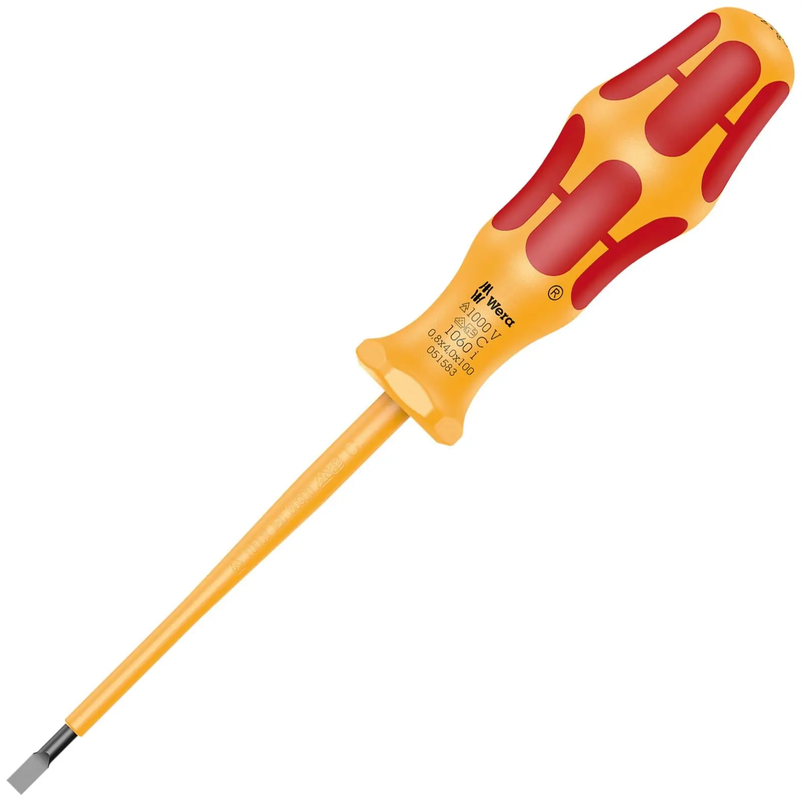 Wera Screwdriver VDE Insulated 1000V Kraftform 1000 Series Slotted Phillips Pozi - Image 2