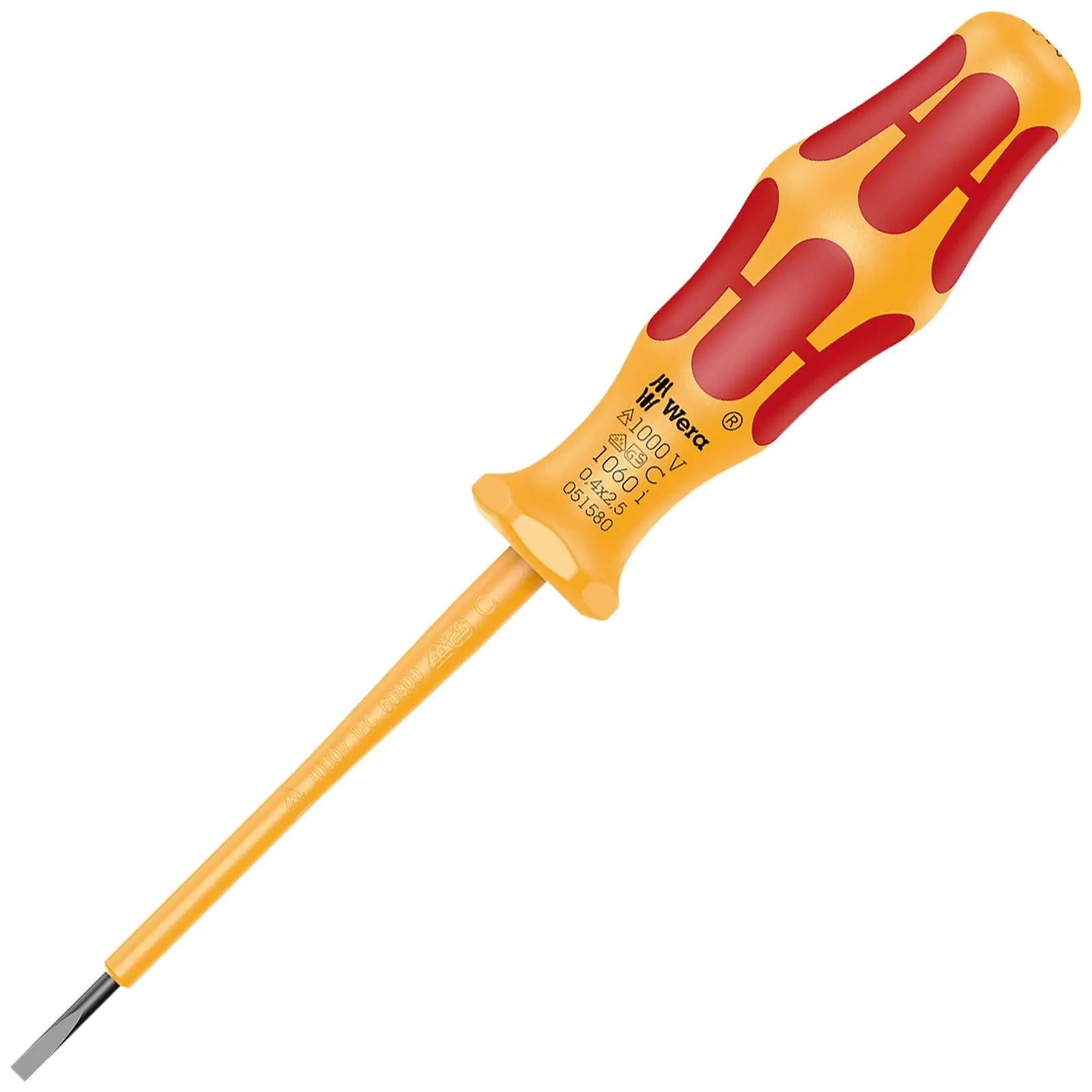 Wera Screwdriver VDE Insulated 1000V Kraftform 1000 Series Slotted Phillips Pozi - Image 6