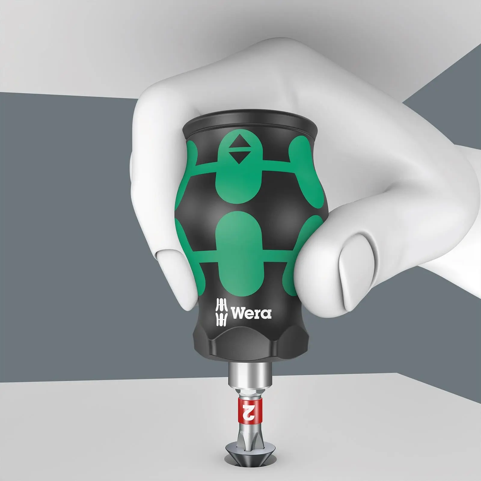 Wera Stubby Screwdriver Kraftform Kompakt Magazine 3 6 Piece Torx Hex - Image 3