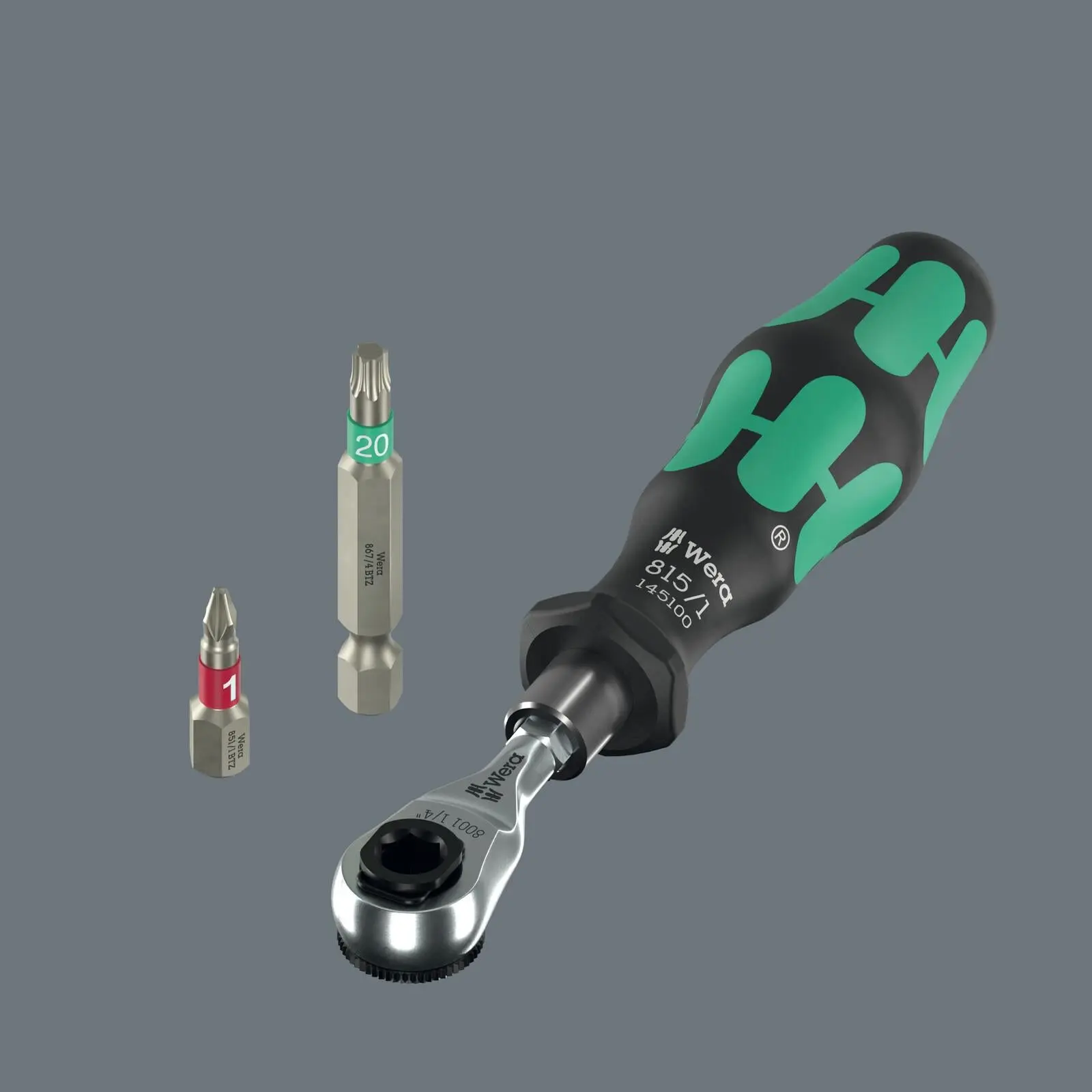 Wera Tool Check Modular Motorcycle 1 Screwdriver Bits and Socket Set 21 Pieces - Image 6