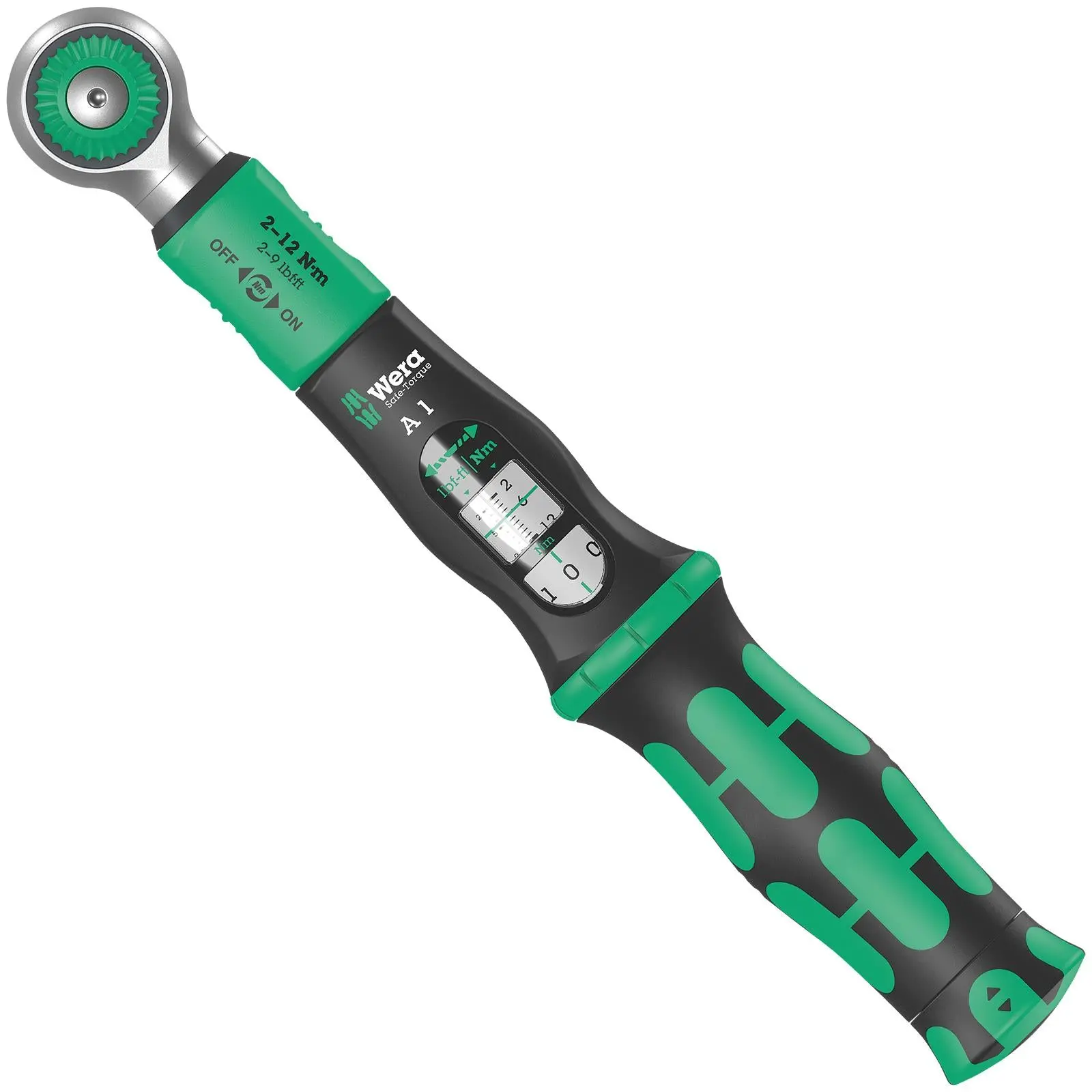 Wera Torque Wrench Safe-Torque A 1 1/4" Drive 2-12 Nm Reversible - Image 6