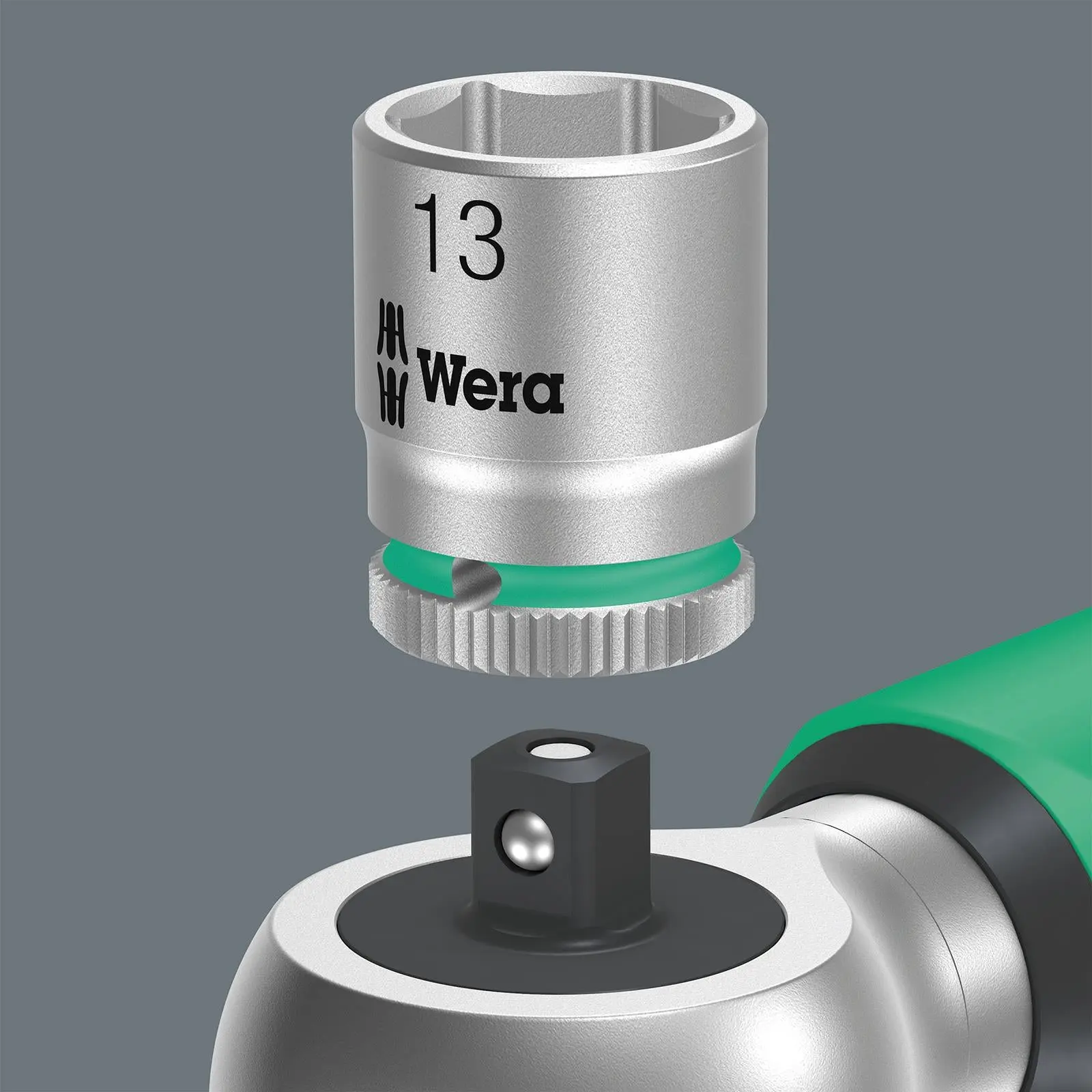 Wera Torque Wrench Safe-Torque A 1 Imperial Set 1 1/4" Drive 2-12 Nm 10 Pieces Reversible - Image 11