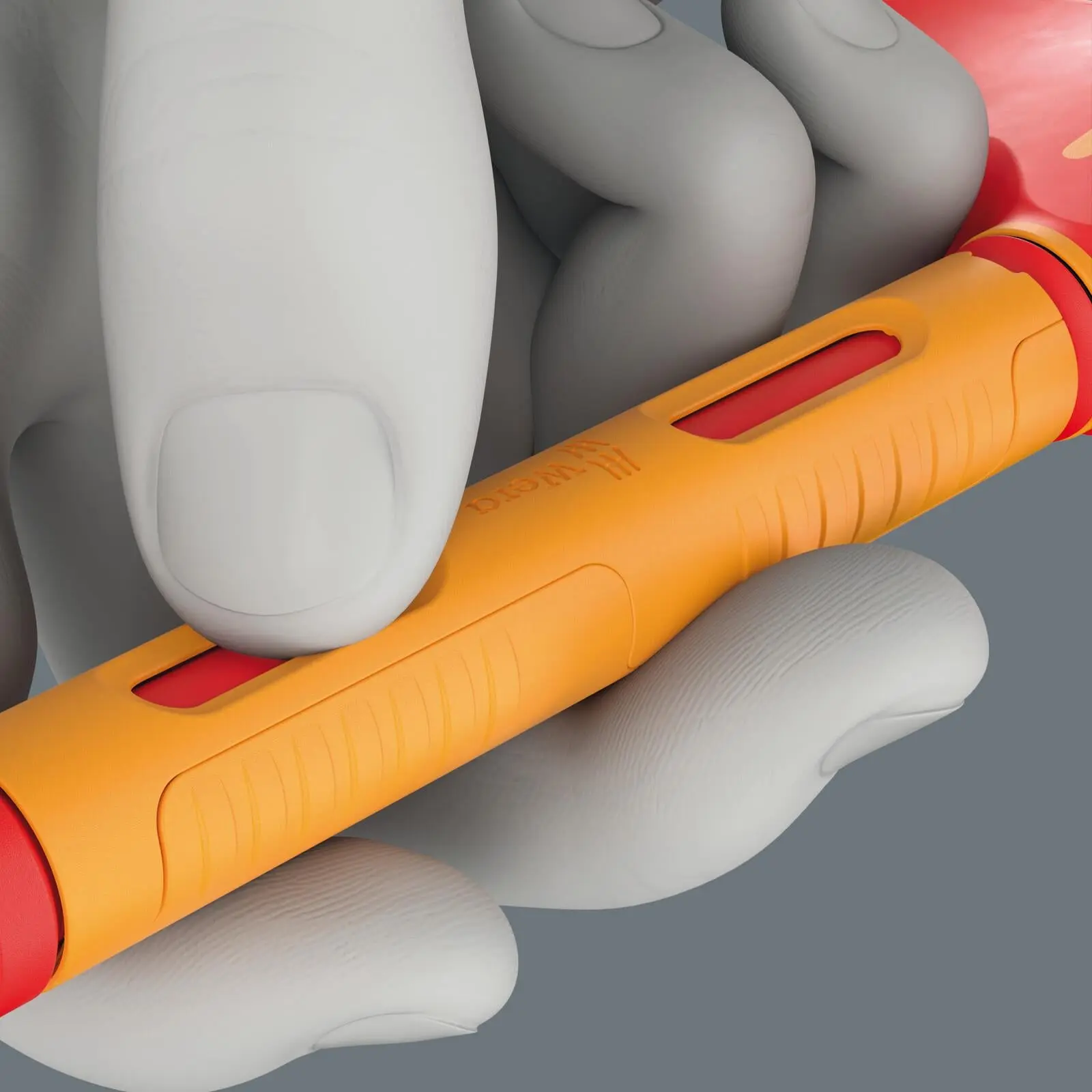 Wera VDE Insulated T-Handle Ratchet Screwdriver for 3/8" Drive Sockets 410 I VDE B RA - Image 3