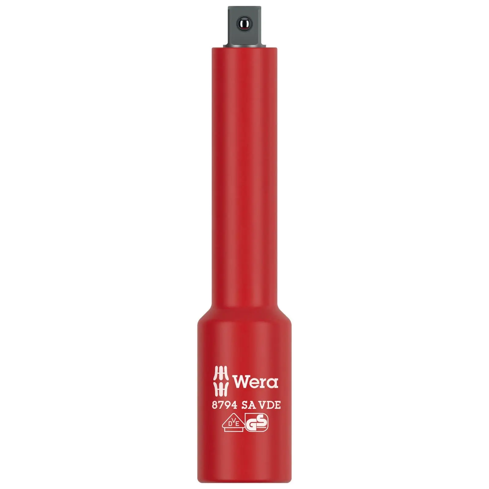 Wera VDE Zyklop Socket Extension Insulated Short 1/4" Drive x 91mm 8794 SA VDE
