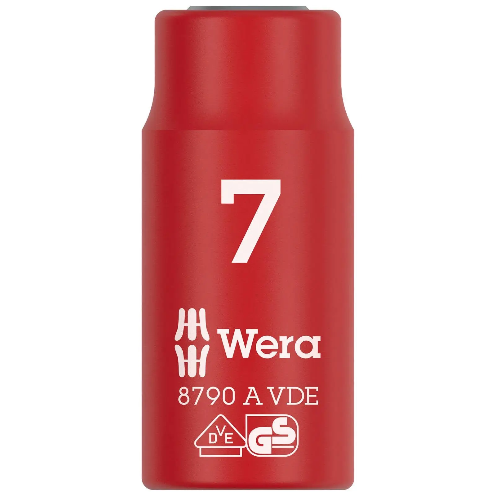 Wera VDE Zyklop Socket Insulated 1000V 1/4" Drive 8790 A VDE 4-14mm - Choose Size - Image 3