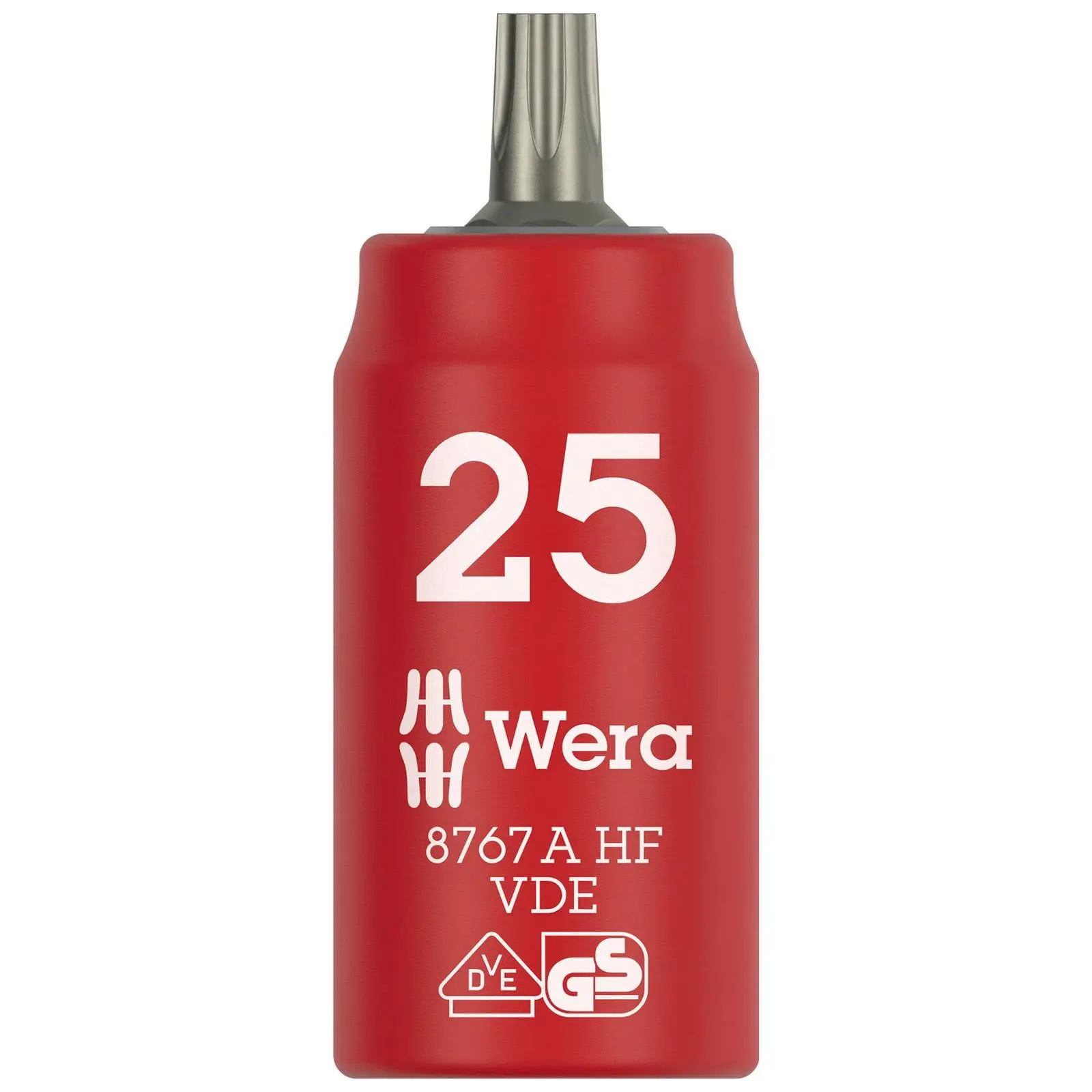 Wera VDE Zyklop Torx Bit Socket 1000V Holding Function 1/4" Drive 8767 A VDE HF TX10-TX40 - Choose Size - Image 7