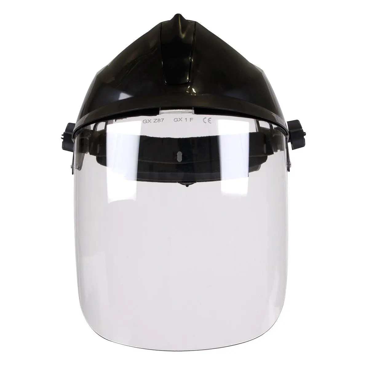 Worksafe by Sealey Deluxe Brow Guard with Aspherical Polycarbonate Full Face Shield - Image 7