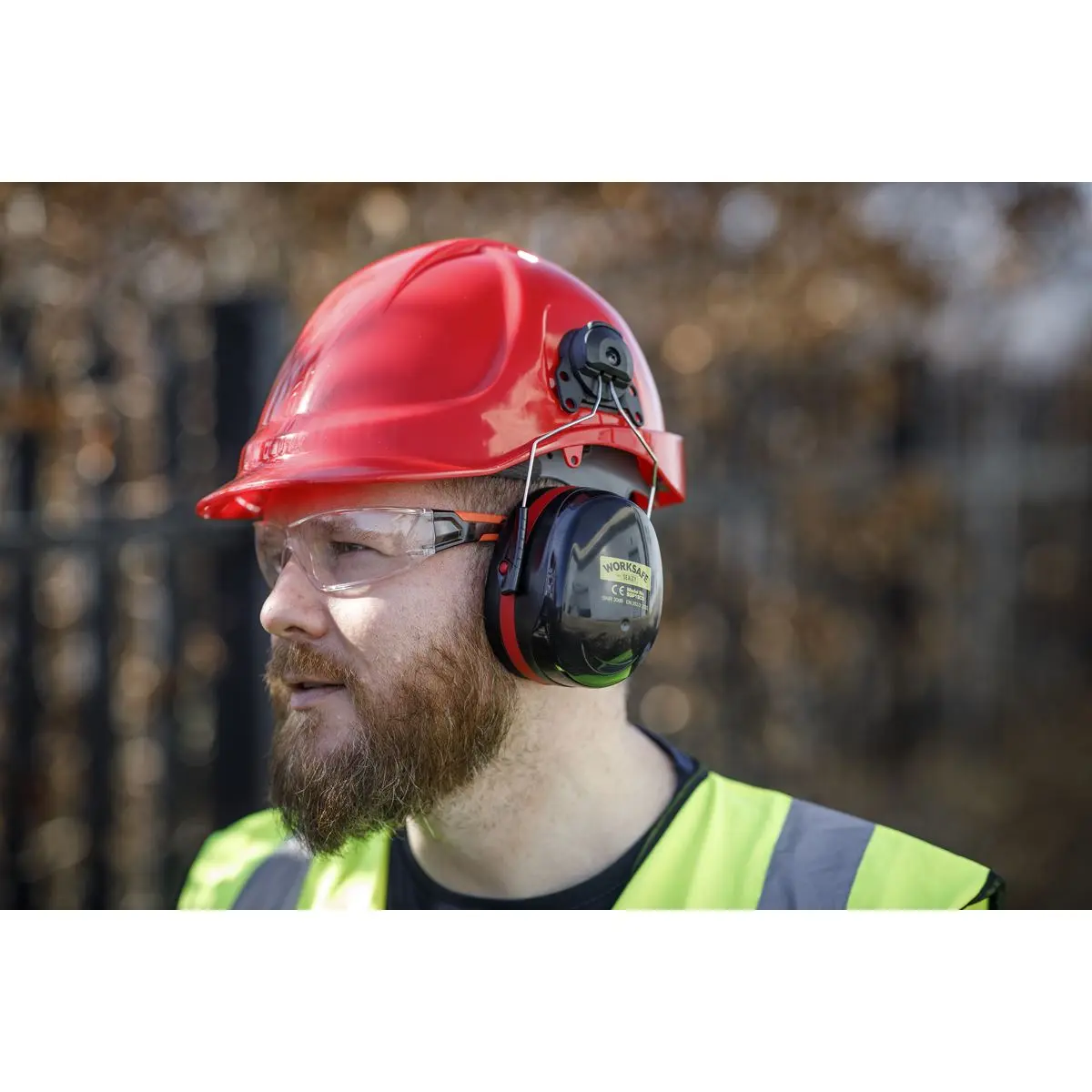 Worksafe by Sealey Deluxe Clip-On Ear Defenders - Image 3