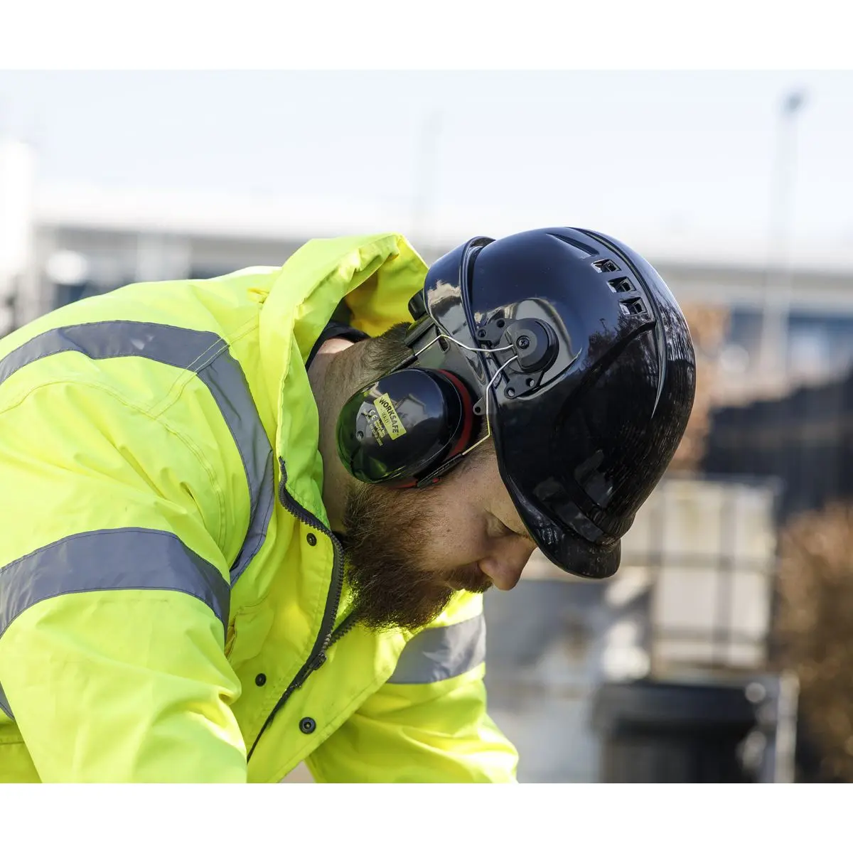 Worksafe by Sealey Deluxe Clip-On Ear Defenders - Image 4