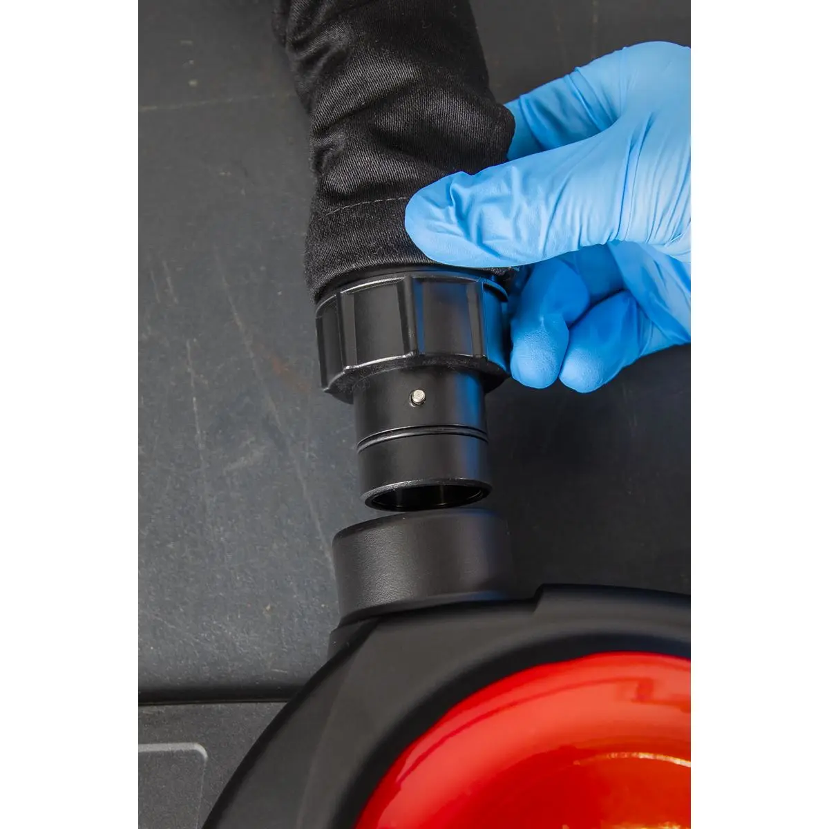 Worksafe by Sealey Face Shield with Powered Air Purifying Respirator (PAPR) - Image 2