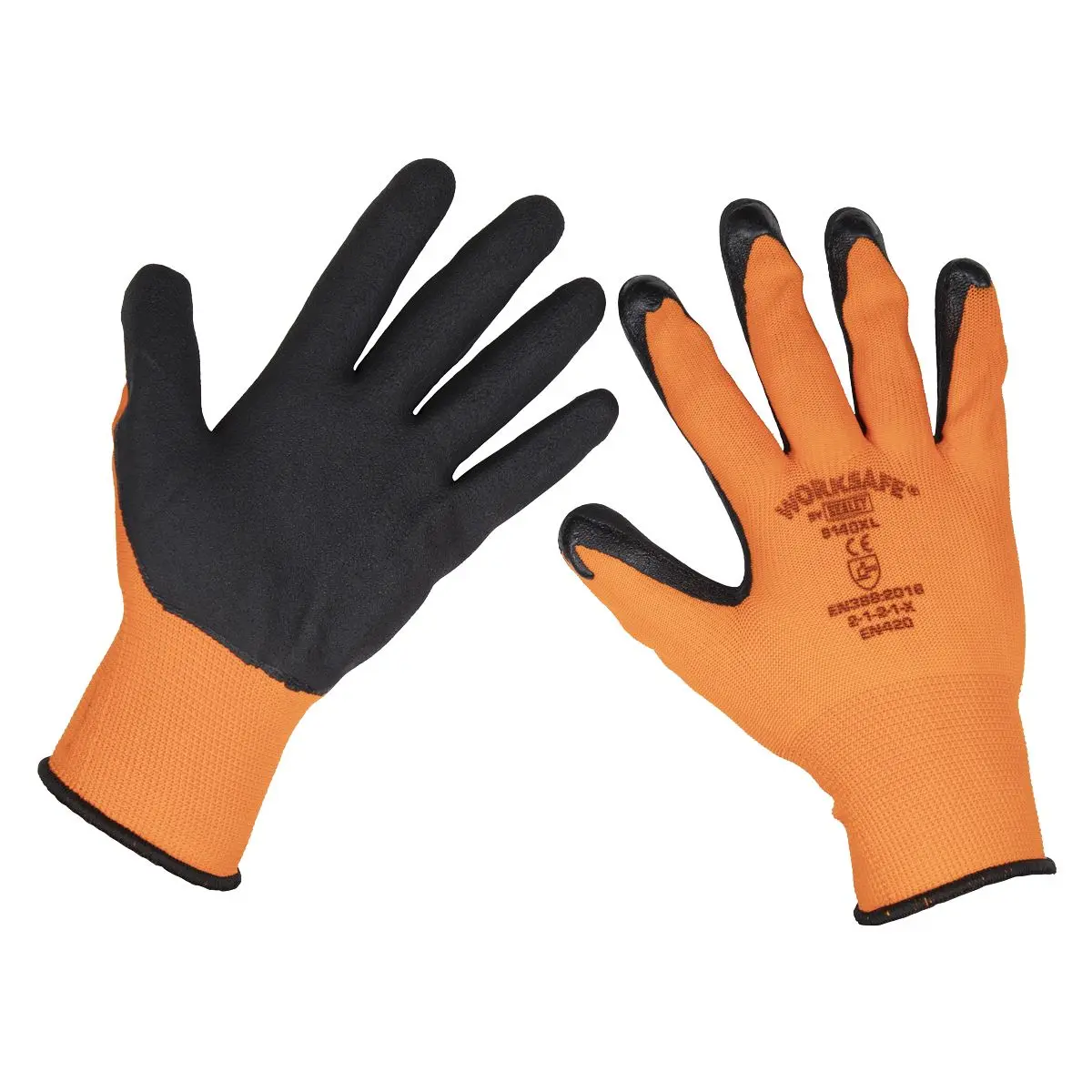 Worksafe by Sealey Foam Latex Gloves (X-Large) - Pack of 120 Pairs
