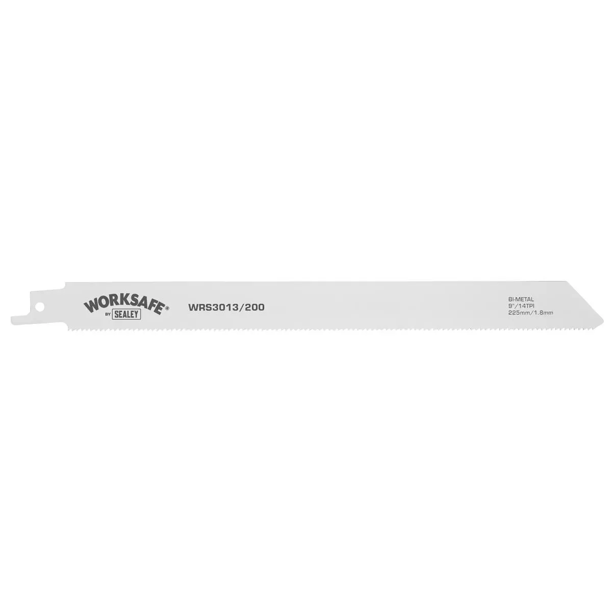 Worksafe by Sealey Reciprocating Saw Blade 225mm 14tpi - Pack of 5 - Image 3