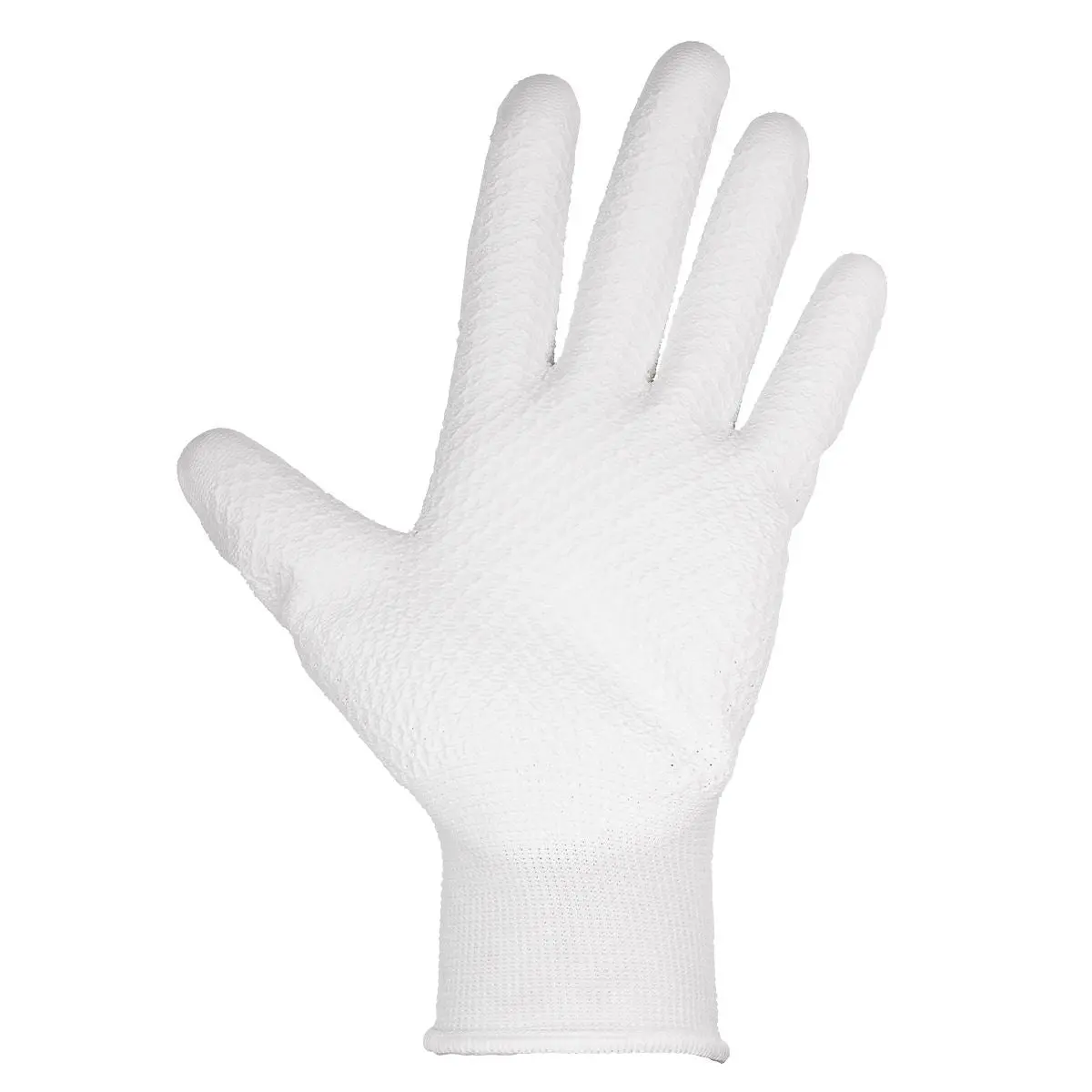 Worksafe by Sealey White Precision Grip Gloves - (Large) - Box of 120 Pairs - Image 3